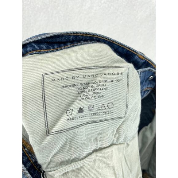 Marc Jacobs Straight Jeans Men’s Size 34 Blue Designer Denim Casual Pants - Picture 8 of 9